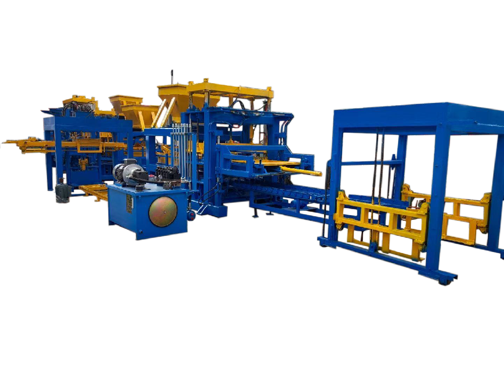 Qty5-15 automatic hydraulic block forming machine