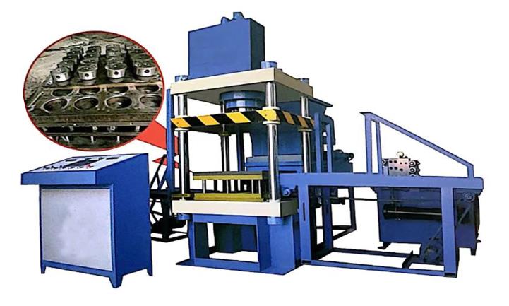 New noiseless static pressing pad machine