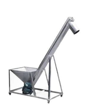 Oblique spiral lifter